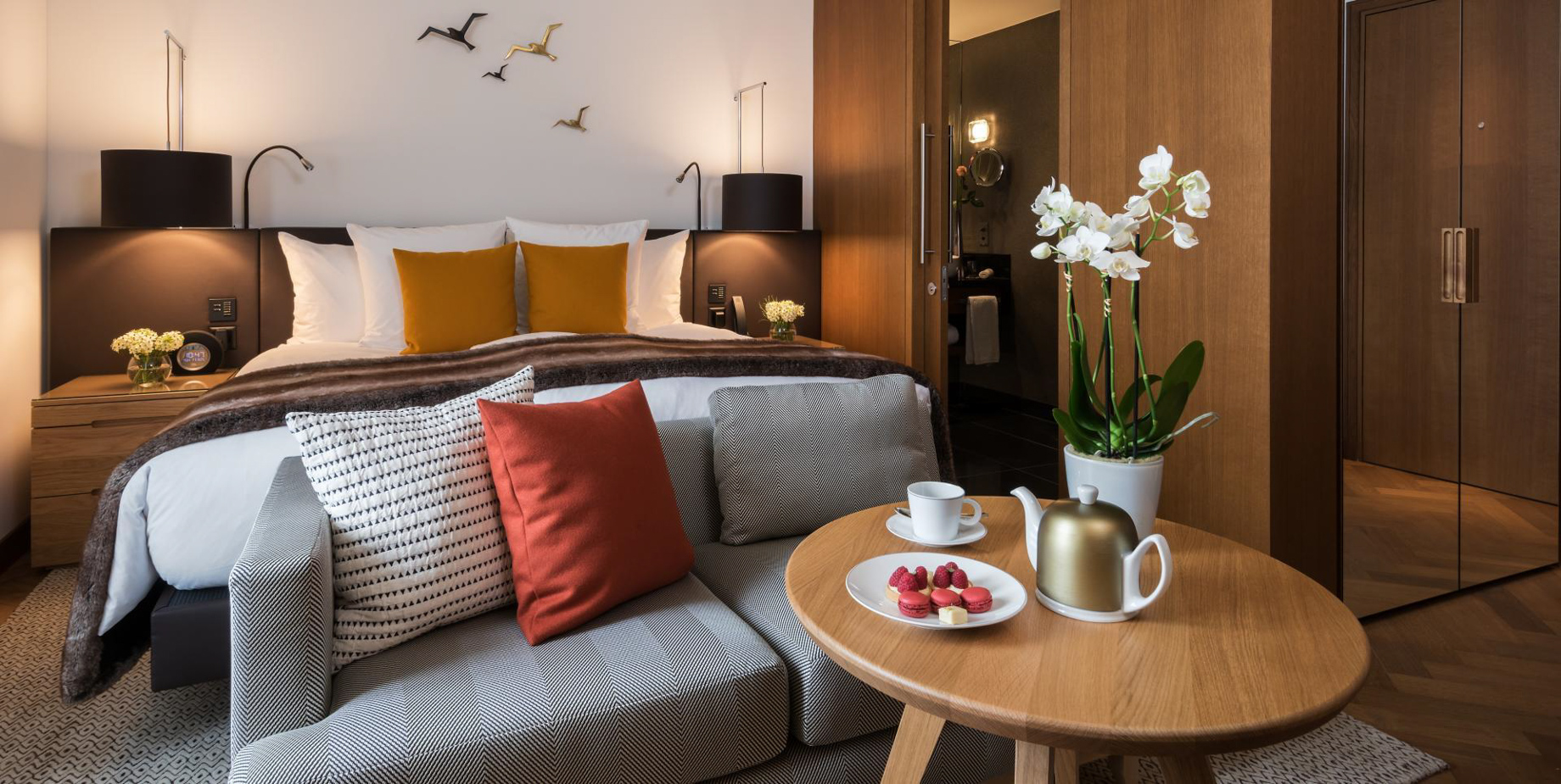Palace Hotel – Burgenstock Hotels & Resort – Obburgen, Switzerland – Superior Room Lake View Coffee Service