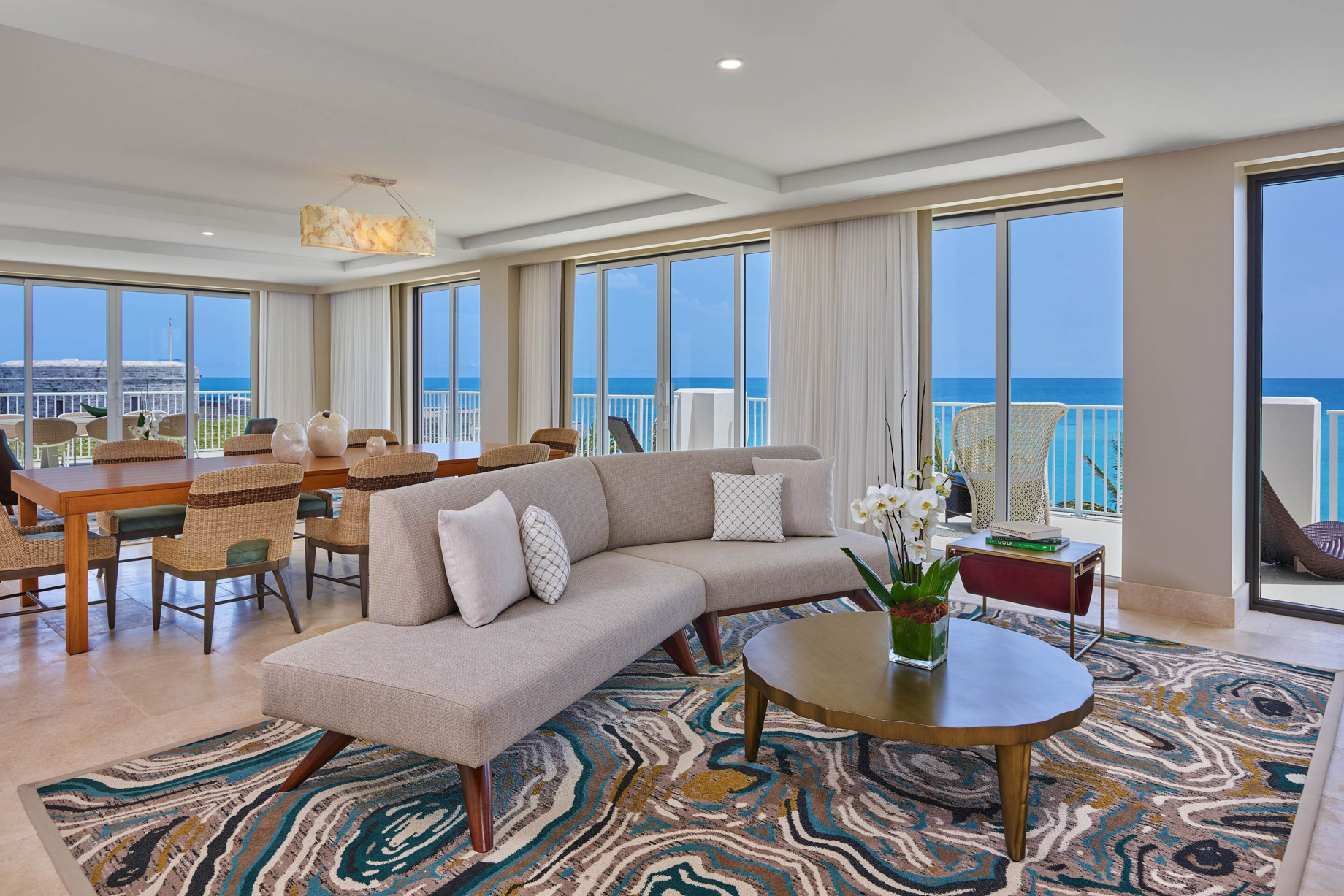 The St. Regis Bermuda Resort – St George’s, Bermuda – St. Catherine’s Suite Living Room View
