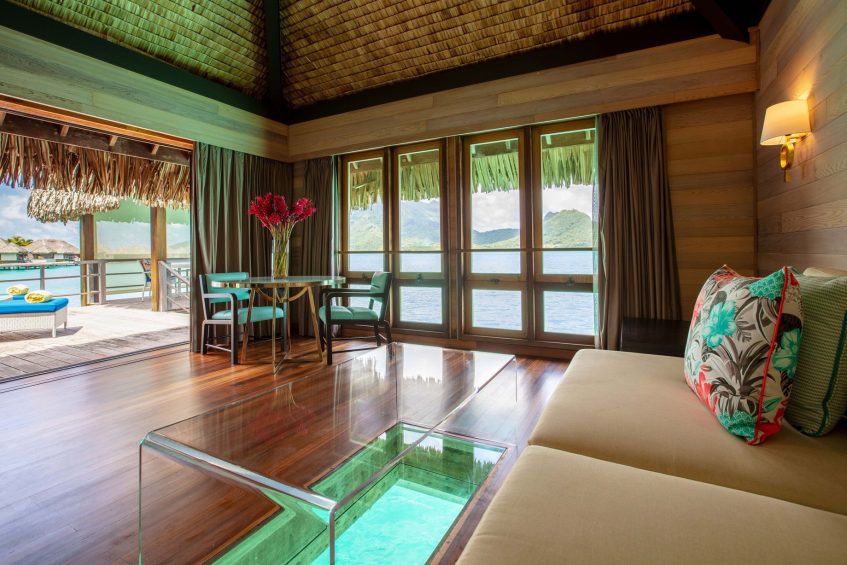The St. Regis Bora Bora Resort - Bora Bora, French Polynesia - Villa Living Room