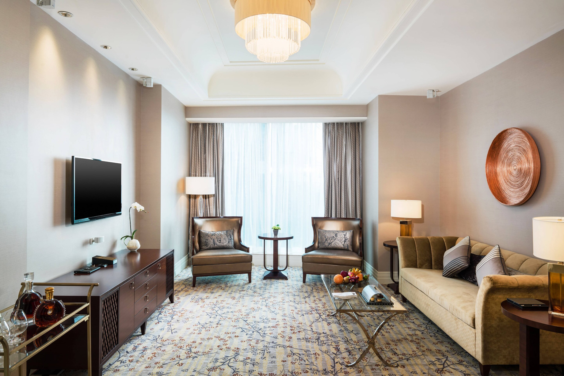The St. Regis Chengdu Hotel – Chengdu, Sichuan, China – Lafayette Suite Living Room