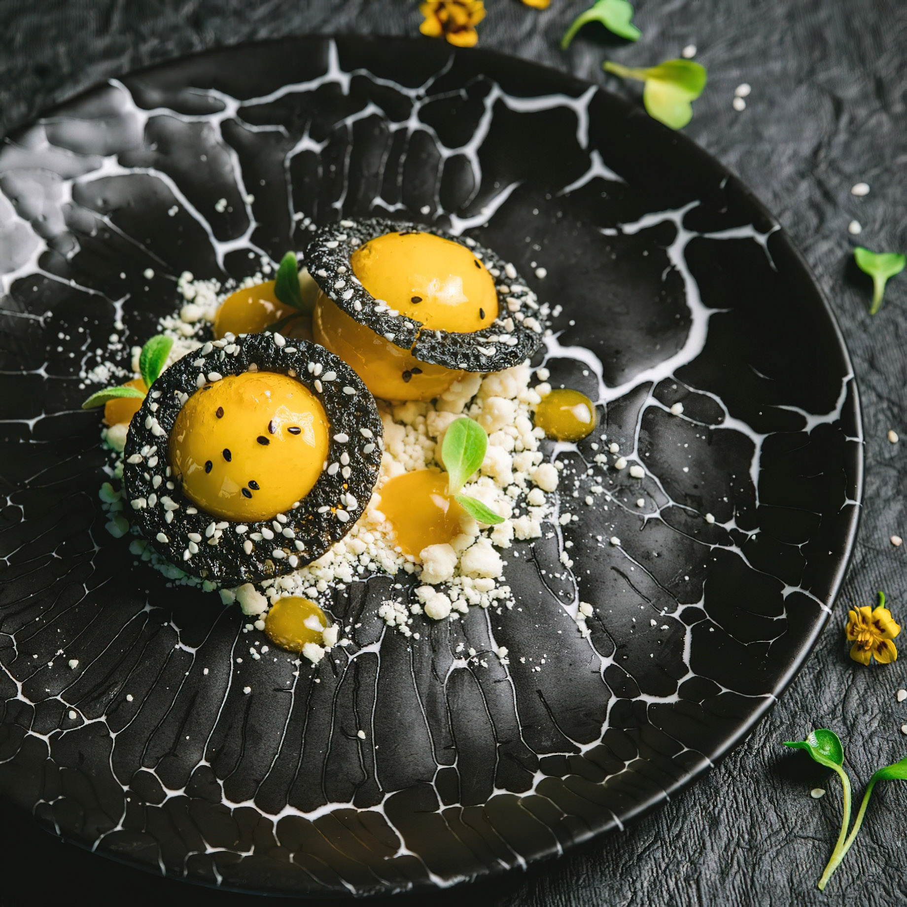 The St. Regis Mumbai Hotel - Mumbai, India - Passion Fruit and Silken Tofu Cheese Cake