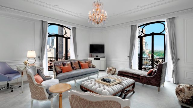 The St. Regis New York Hotel - New York, NY, USA - Dior Suite Living Area