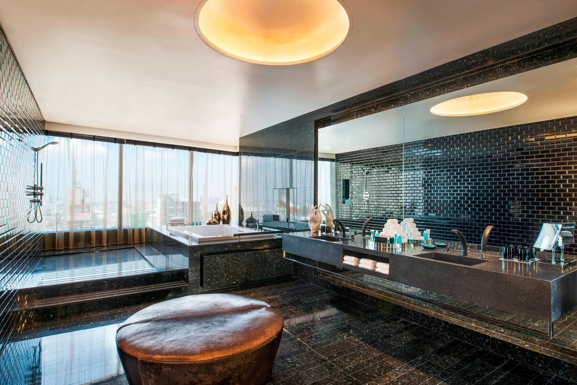 W Bangkok Hotel – Bangkok, Thailand – Wow Suite Bathroom