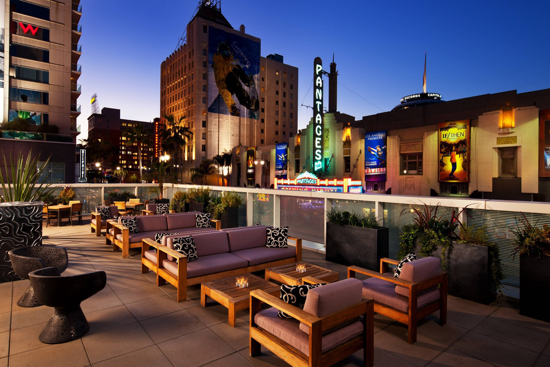 W Hollywood Hotel – Hollywood, CA, USA – Hollywood Terrace