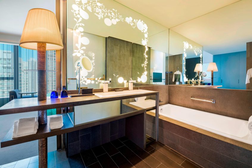 W Hong Kong Hotel - Hong Kong - Wonderful Room Bathroom