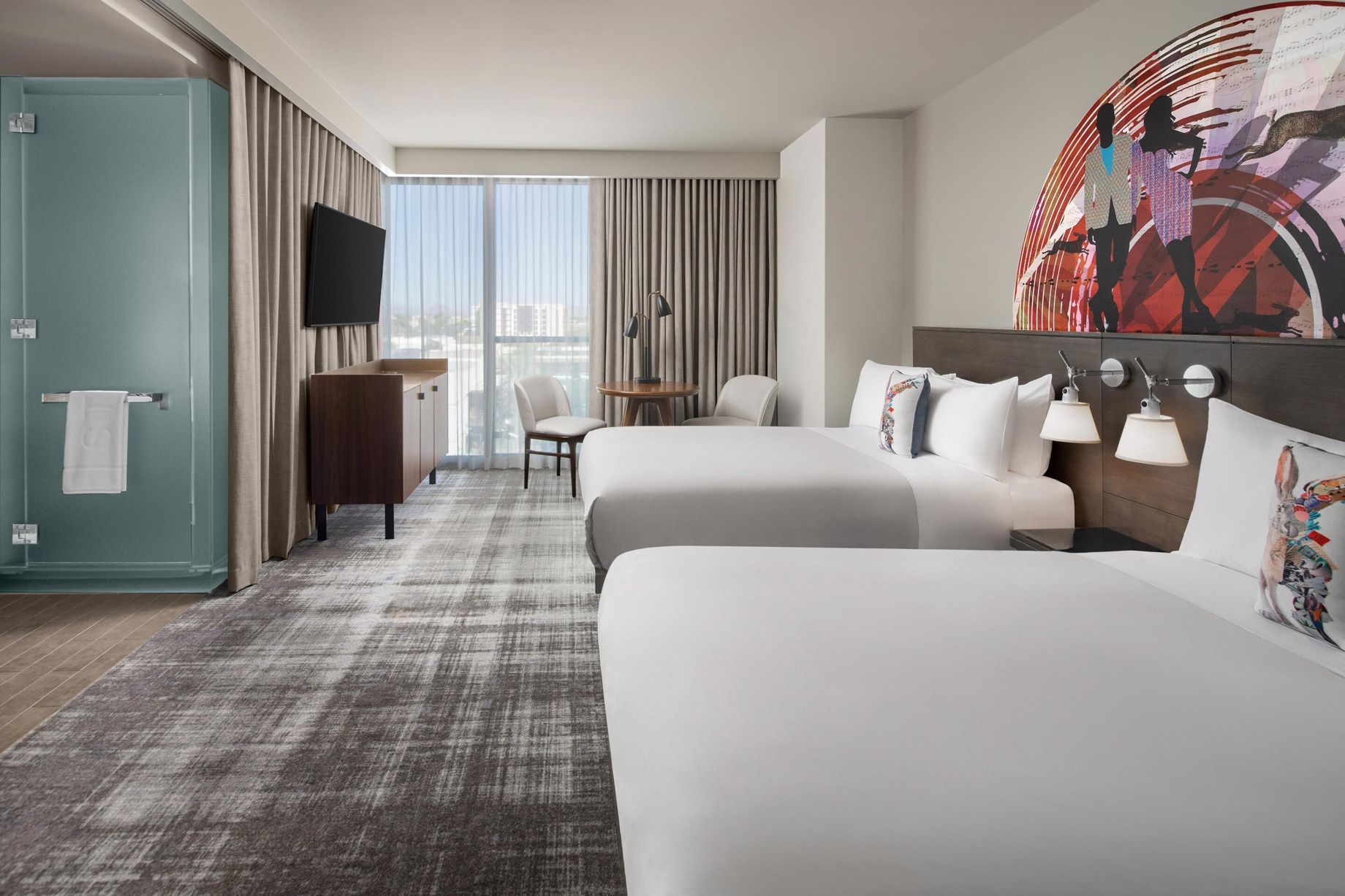 W Scottsdale Hotel – Scottsdale, AZ, USA – Wonderful and Spectacular Double Guest Room