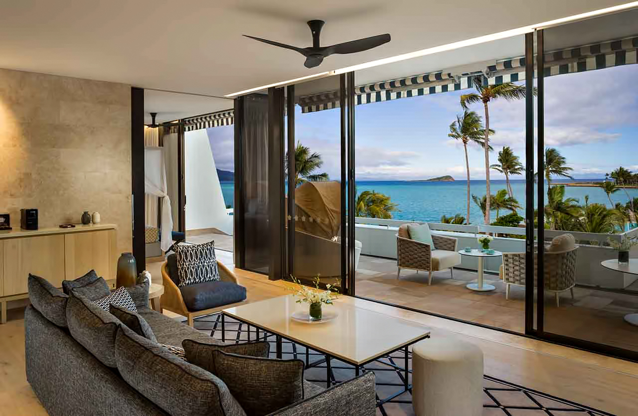 InterContinental Hayman Island Resort – Whitsunday Islands, Australia – One Bedroom Hayman Suite Lounge Area