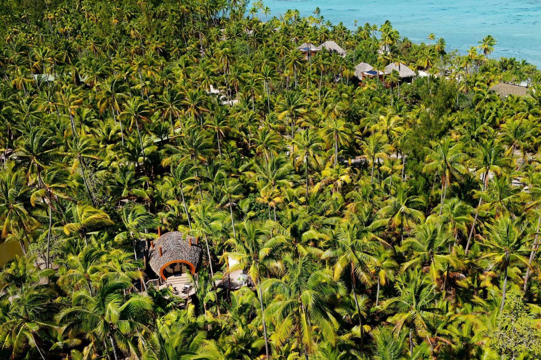 The Brando Resort – Tetiaroa Private Island, French Polynesia – Spa Aerial View