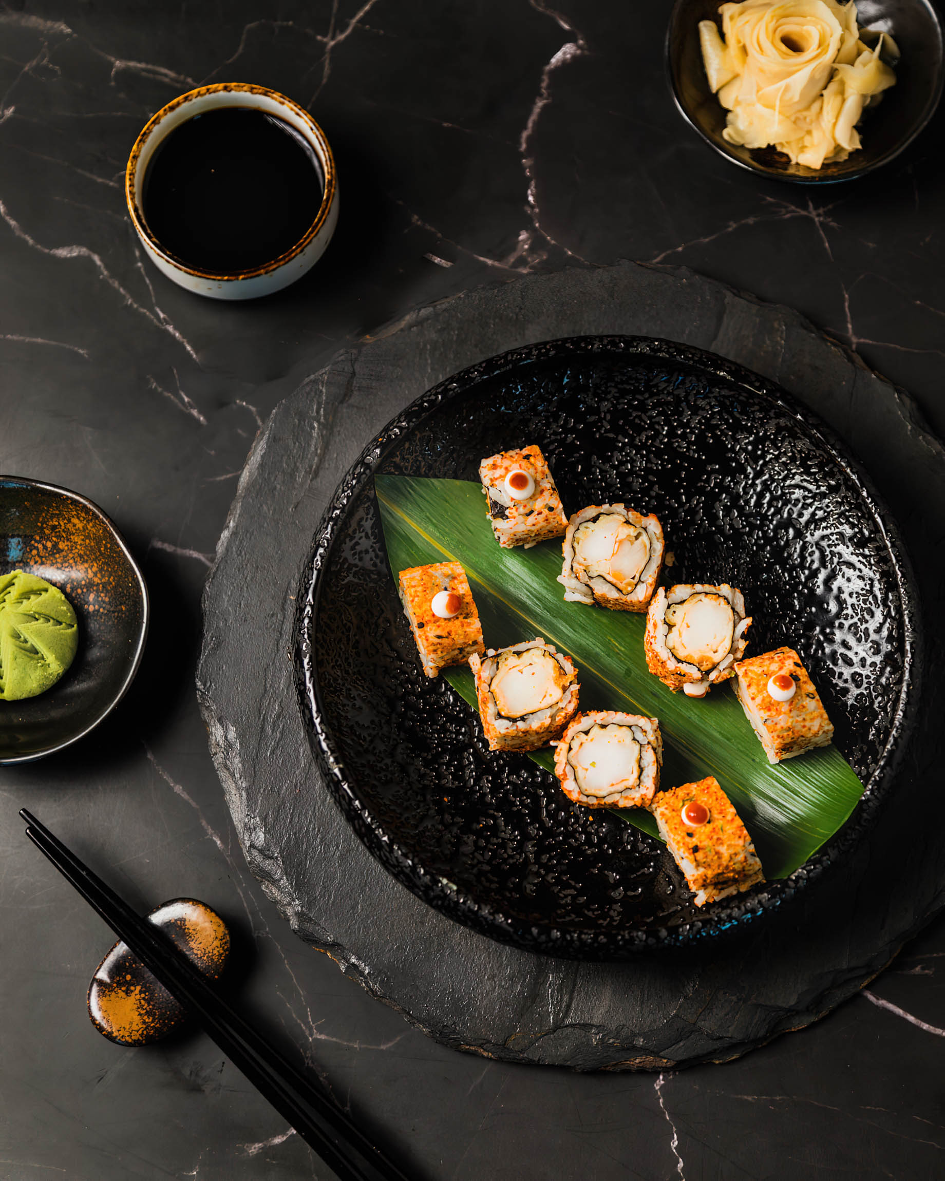 The St. Regis Mumbai Hotel - Mumbai, India - Prawn Tempura Maki