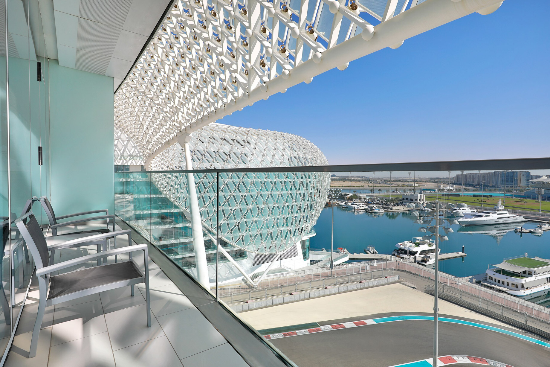 W Abu Dhabi Yas Island Hotel – Abu Dhabi, UAE – Fantastic Suite Balcony