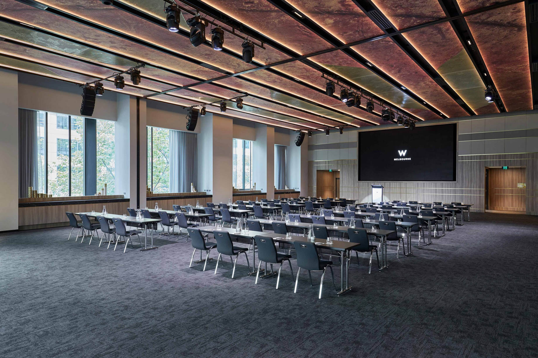 W Melbourne Hotel – Melbourne, Australia – Great Room Classroom Style