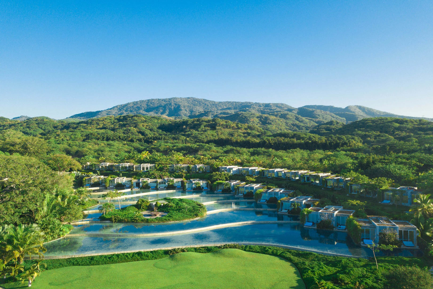 W Punta de Mita Resort – Punta De Mita, Mexico – Resort Lake View Aerial