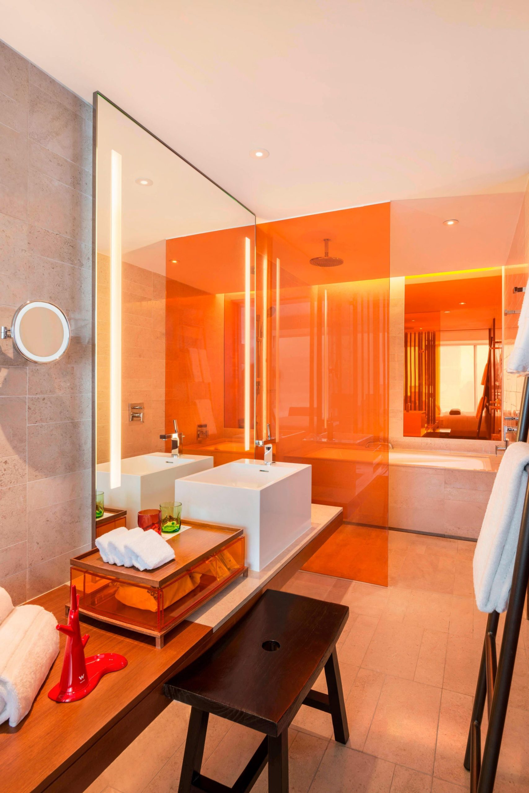 W Taipei Hotel - Taipei, Taiwan - Spectacular Guest King Bathroom