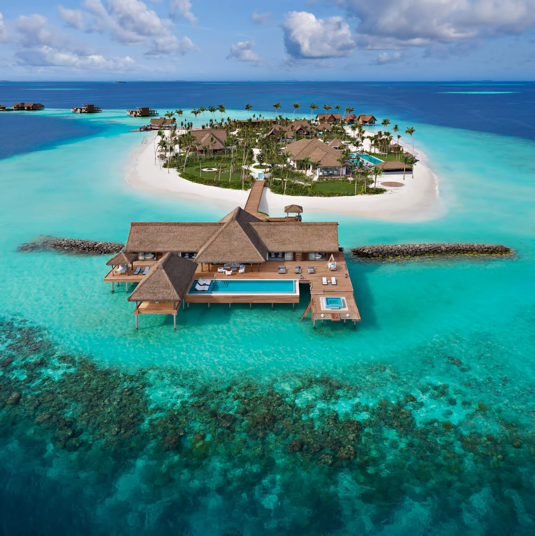 Waldorf Astoria Maldives Ithaafushi Resort - Ithaafushi Island, Maldives - Private Island Two Bedroom Overwater Villa
