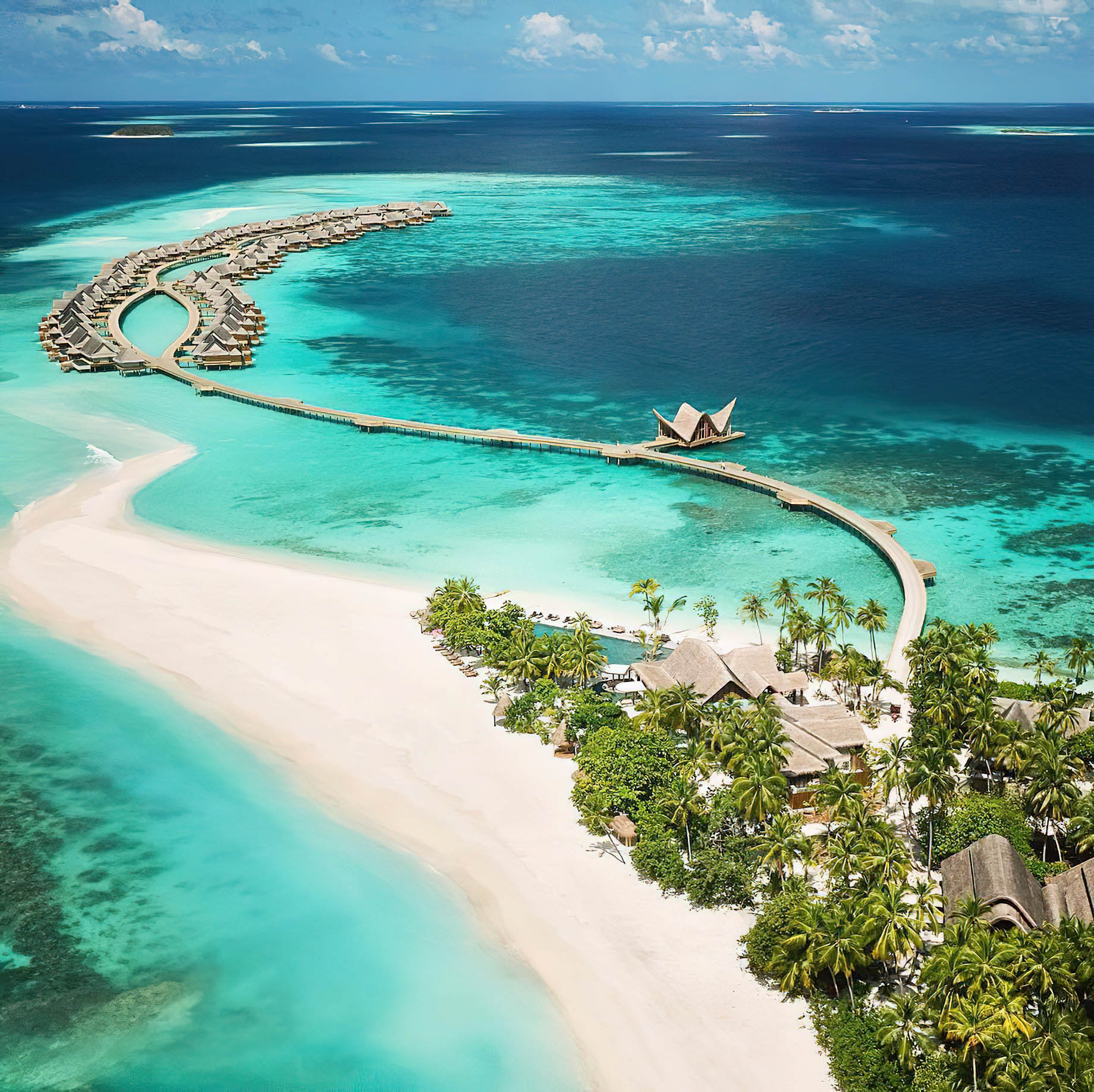 JOALI Maldives Resort - Muravandhoo Island, Maldives - Aerial