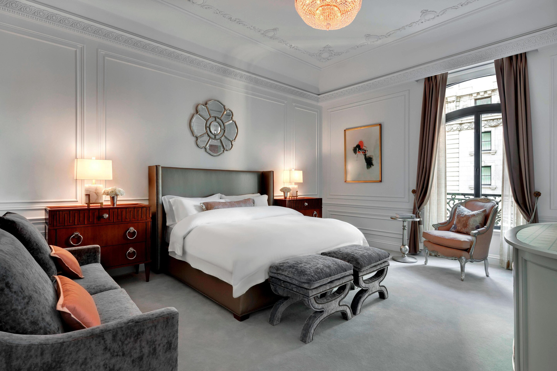 The St. Regis New York Hotel - New York, NY, USA - Dior Suite Bedroom