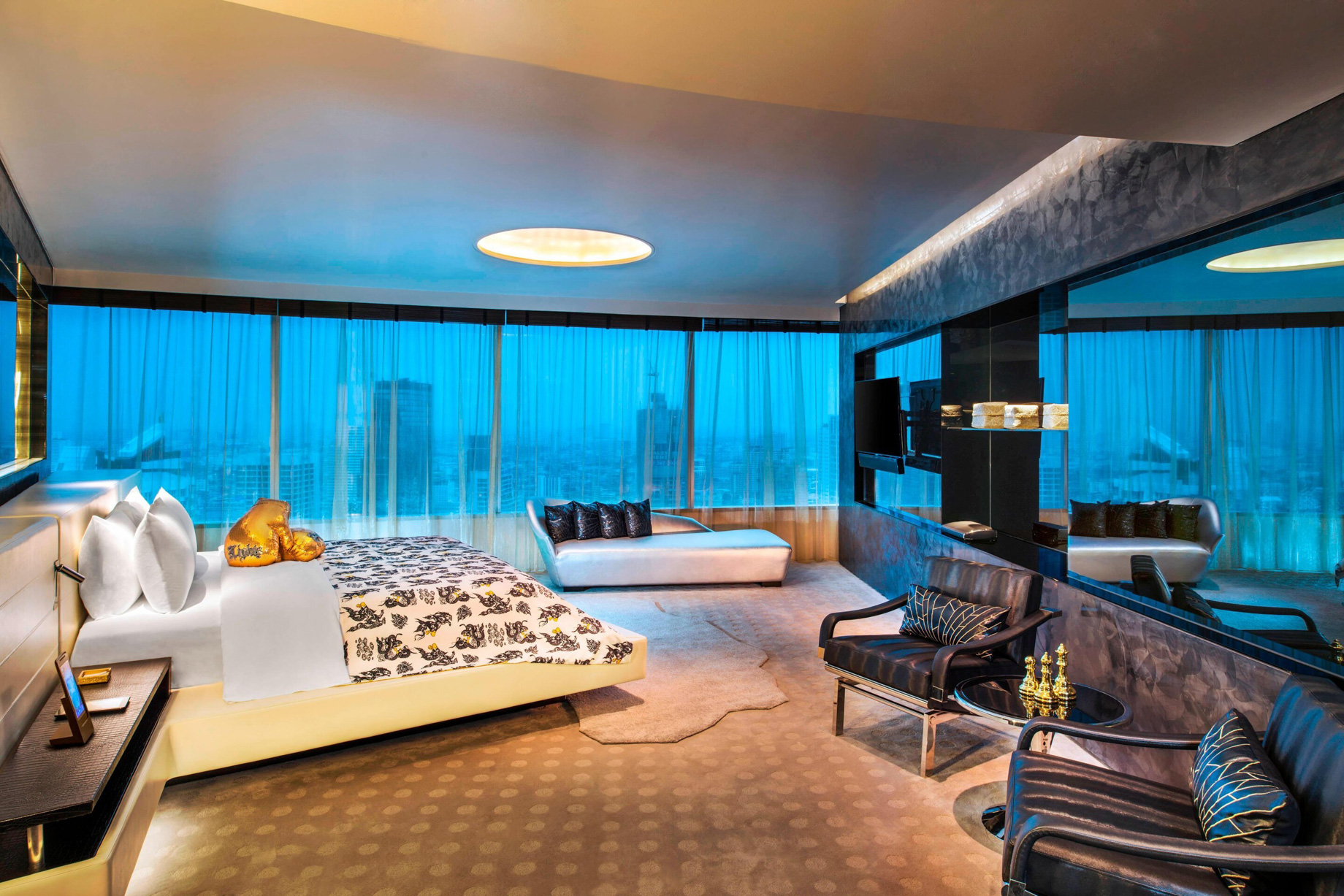 W Bangkok Hotel – Bangkok, Thailand – WOW Suite Bedroom