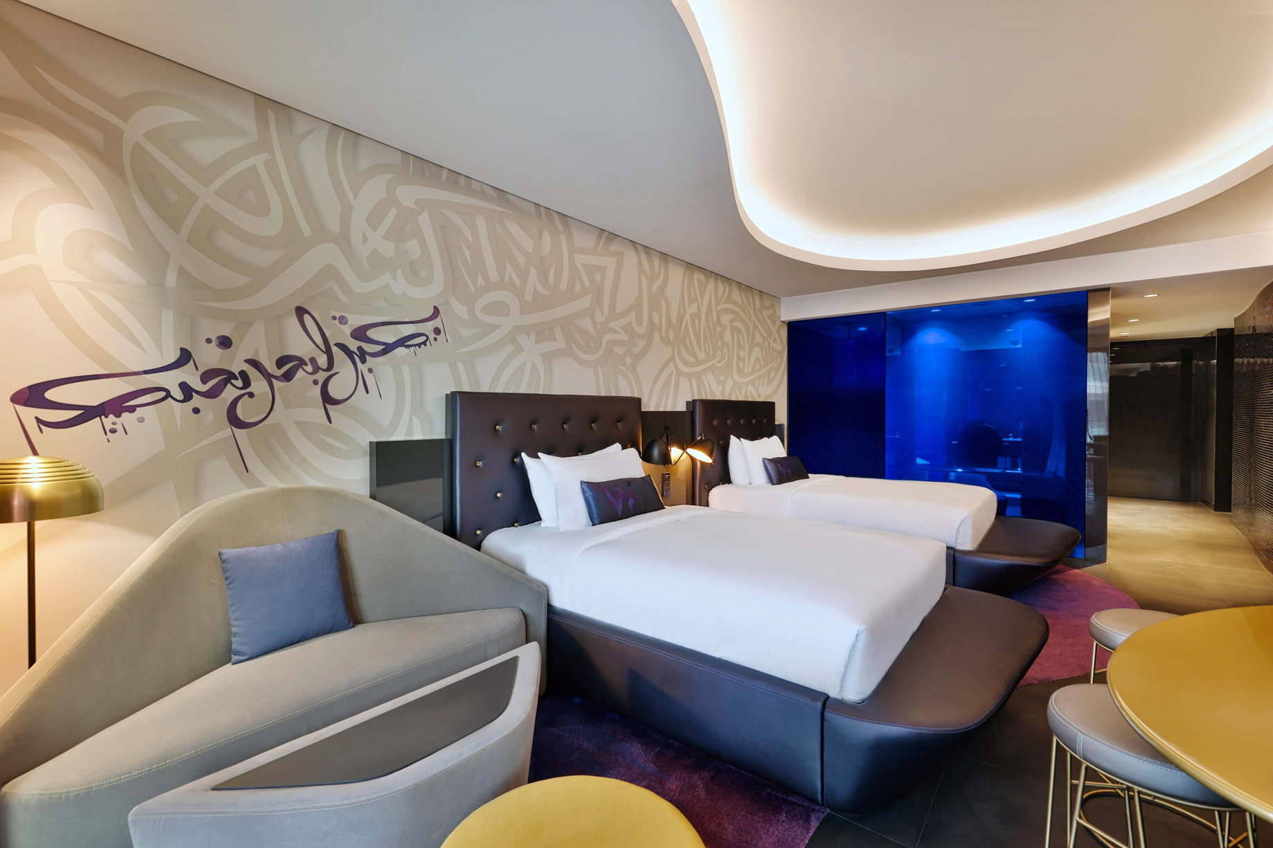 W Dubai The Palm Resort - Dubai, UAE - Double Guest Room