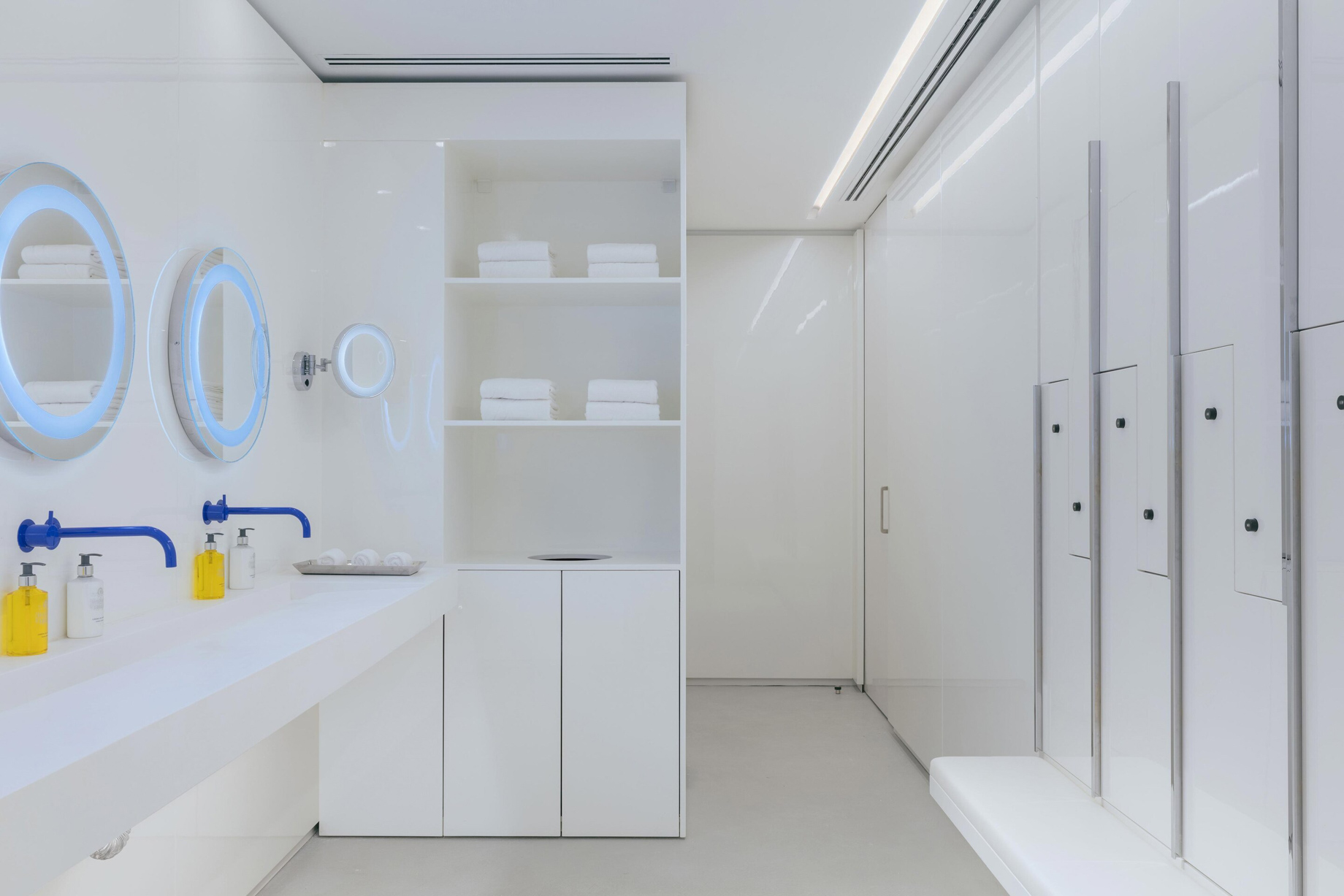 W Ibiza Hotel - Santa Eulalia del Rio, Spain - Spa Locker