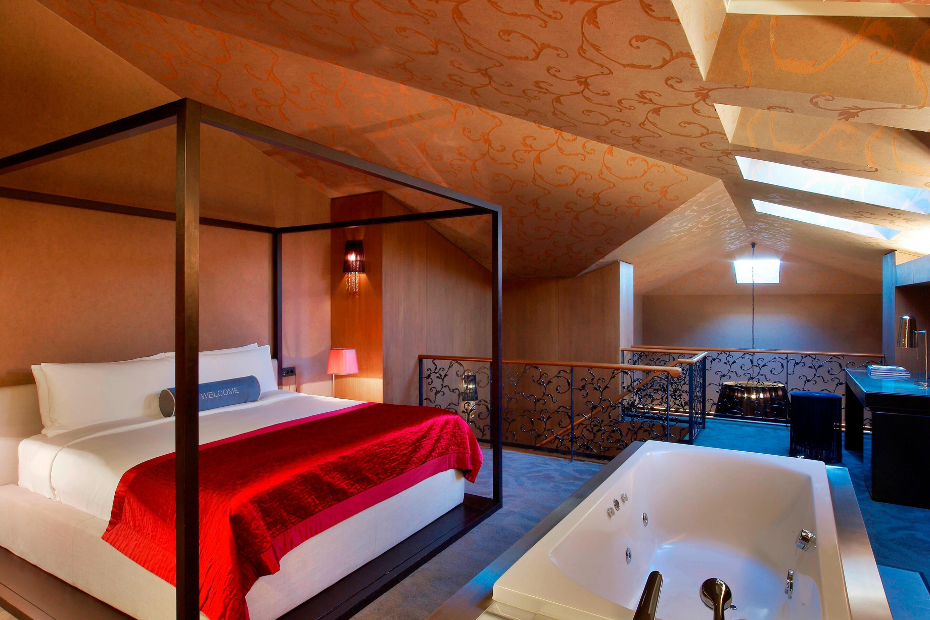 W Istanbul Hotel - Istanbul, Turkey - Wow Suite Bedroom Decor