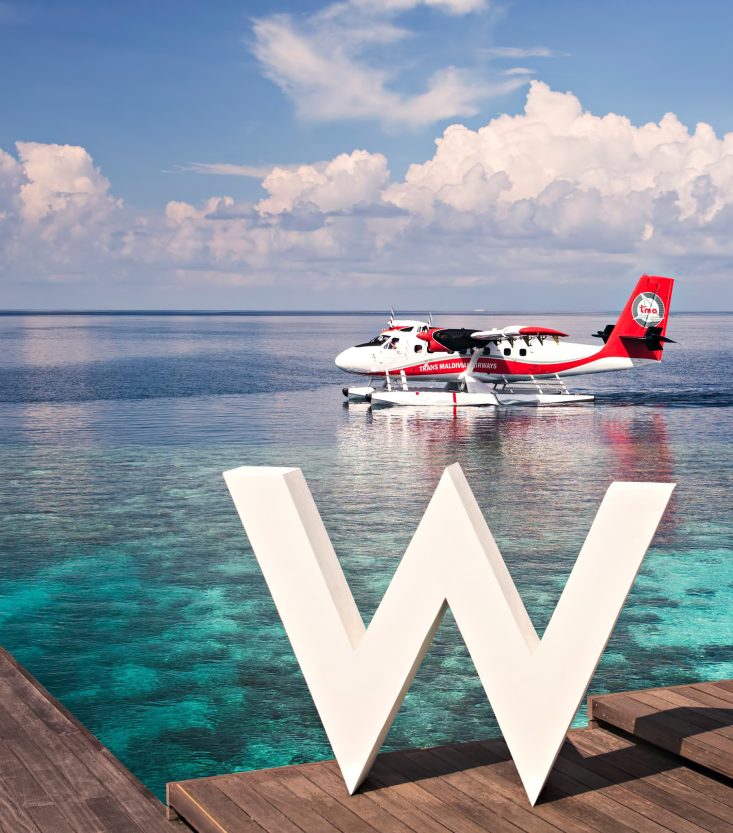 058 - W Maldives Resort - Fesdu Island, Maldives - Seaplane