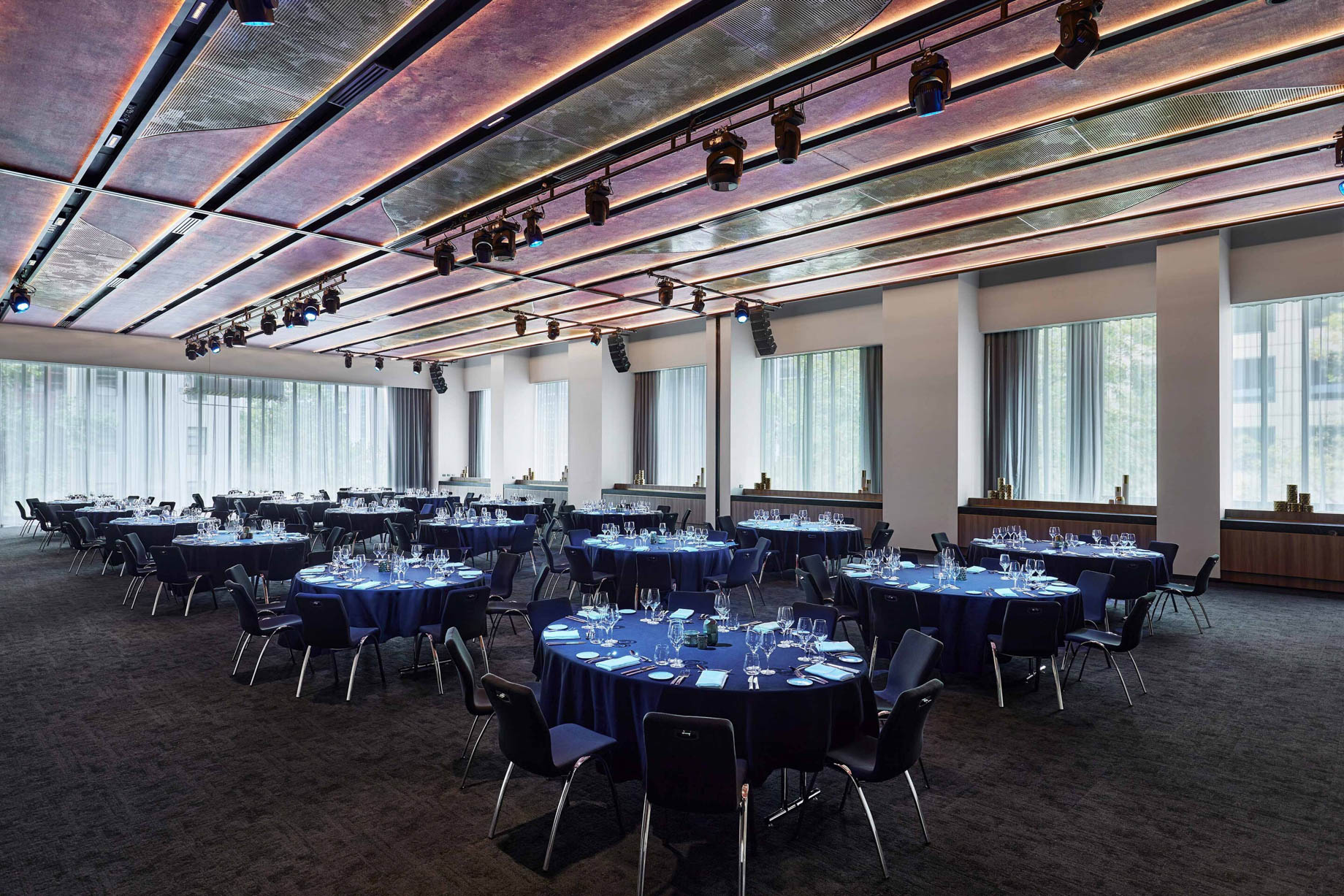 W Melbourne Hotel – Melbourne, Australia – Great Room Banquet Style