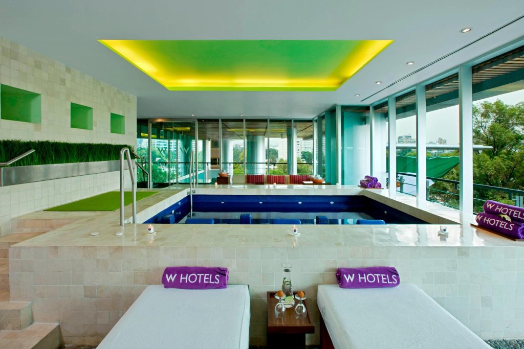 W Mexico City Hotel - Polanco, Mexico City, Mexico - Away Spa Indoor Whirlpool