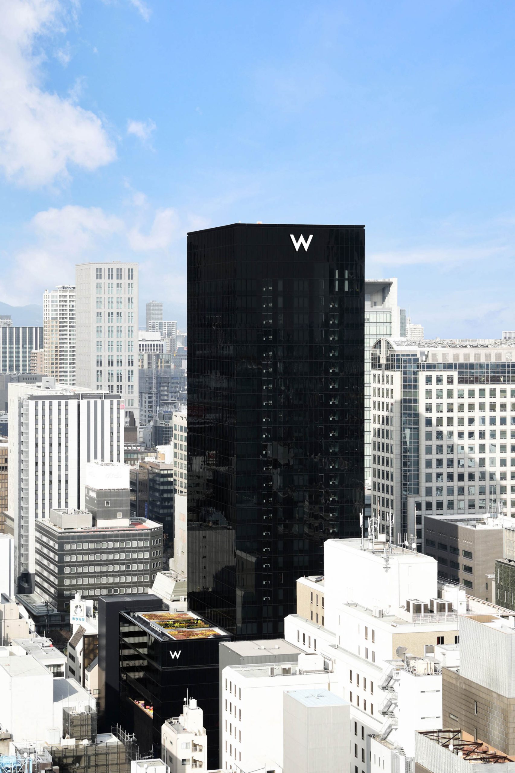 W Osaka Hotel – Osaka, Japan – Hotel Tower Exterior