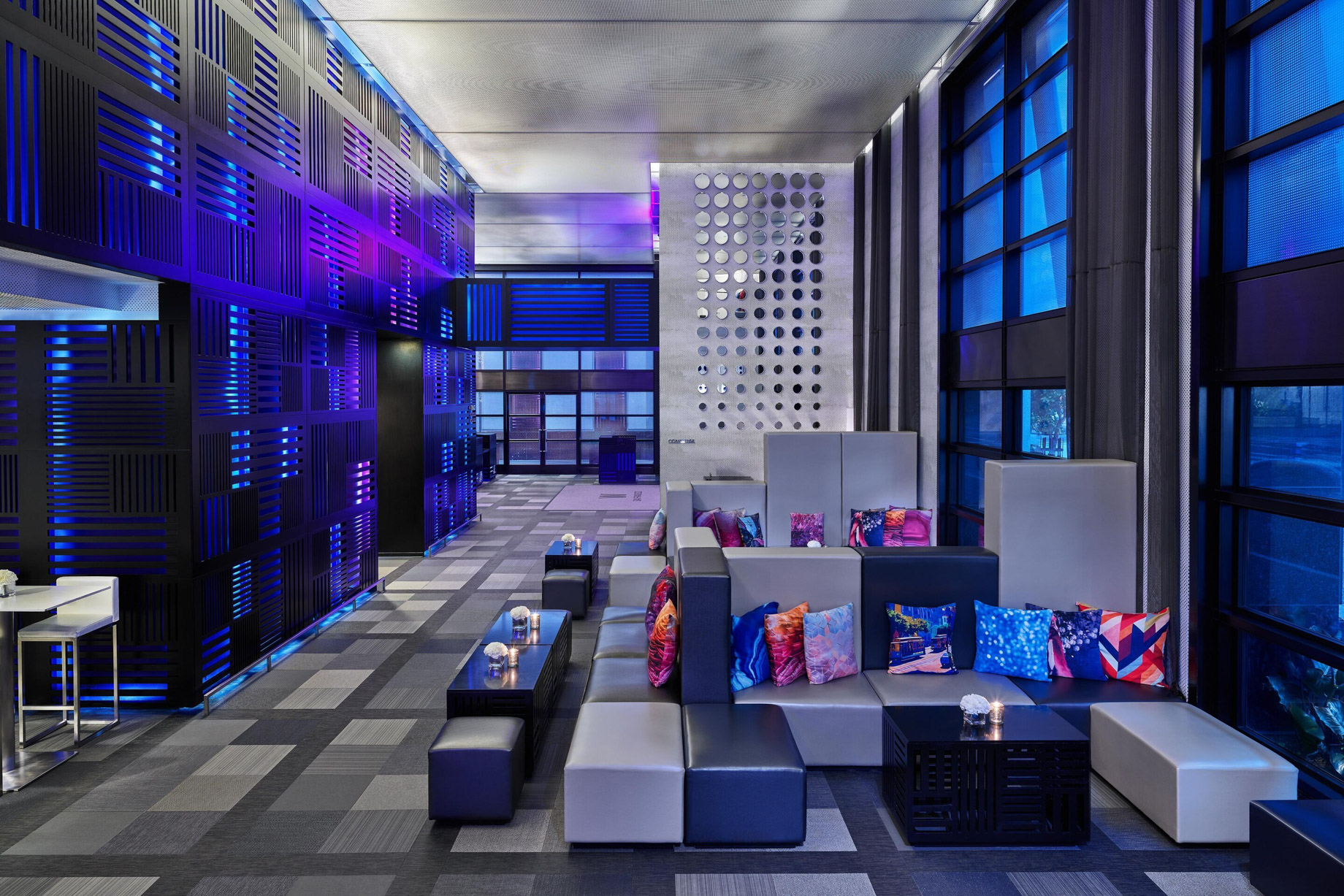 W San Francisco Hotel – San Francisco, CA, USA – Living Room