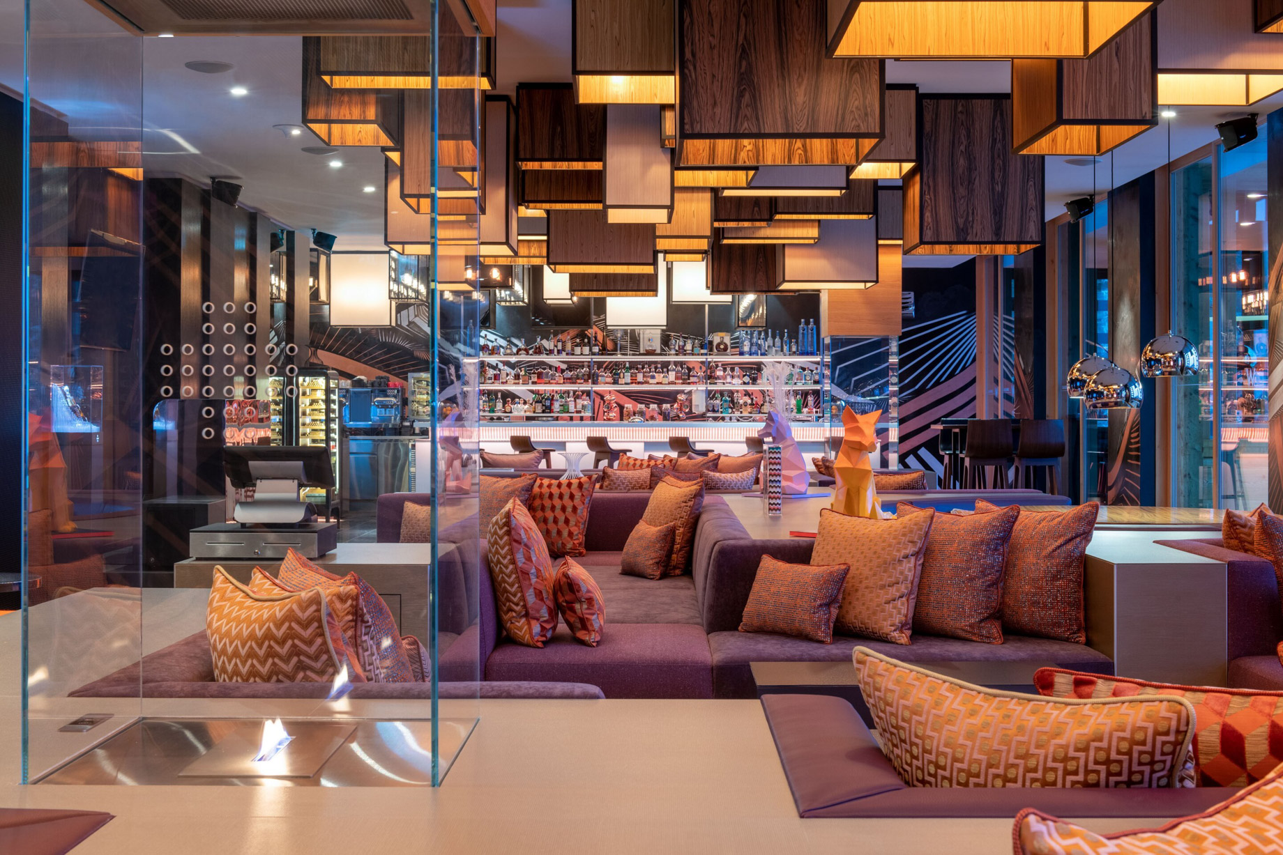 W Verbier Hotel - Verbier, Switzerland - W Living Room Lounge