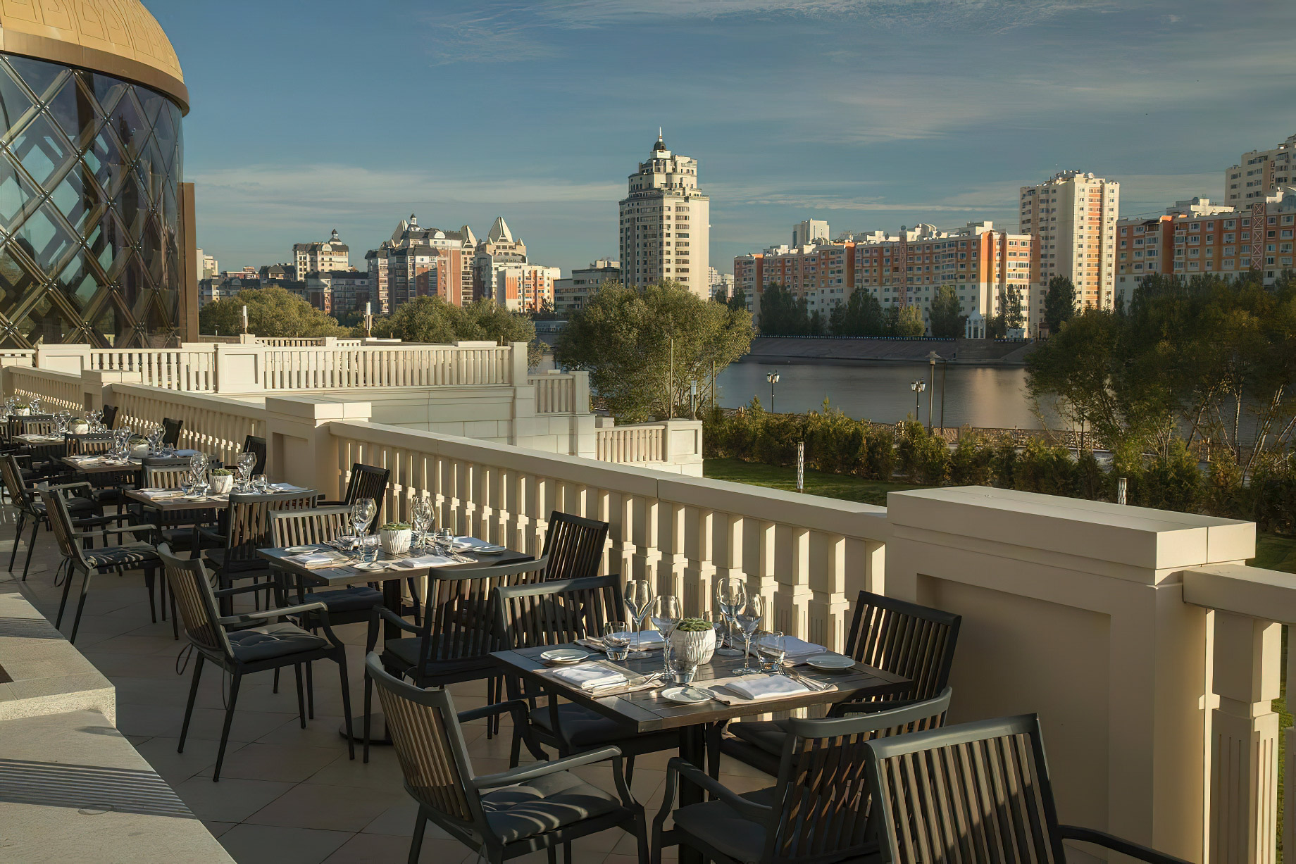 The St. Regis Astana Hotel – Astana, Kazakhstan – Exterior Terrace