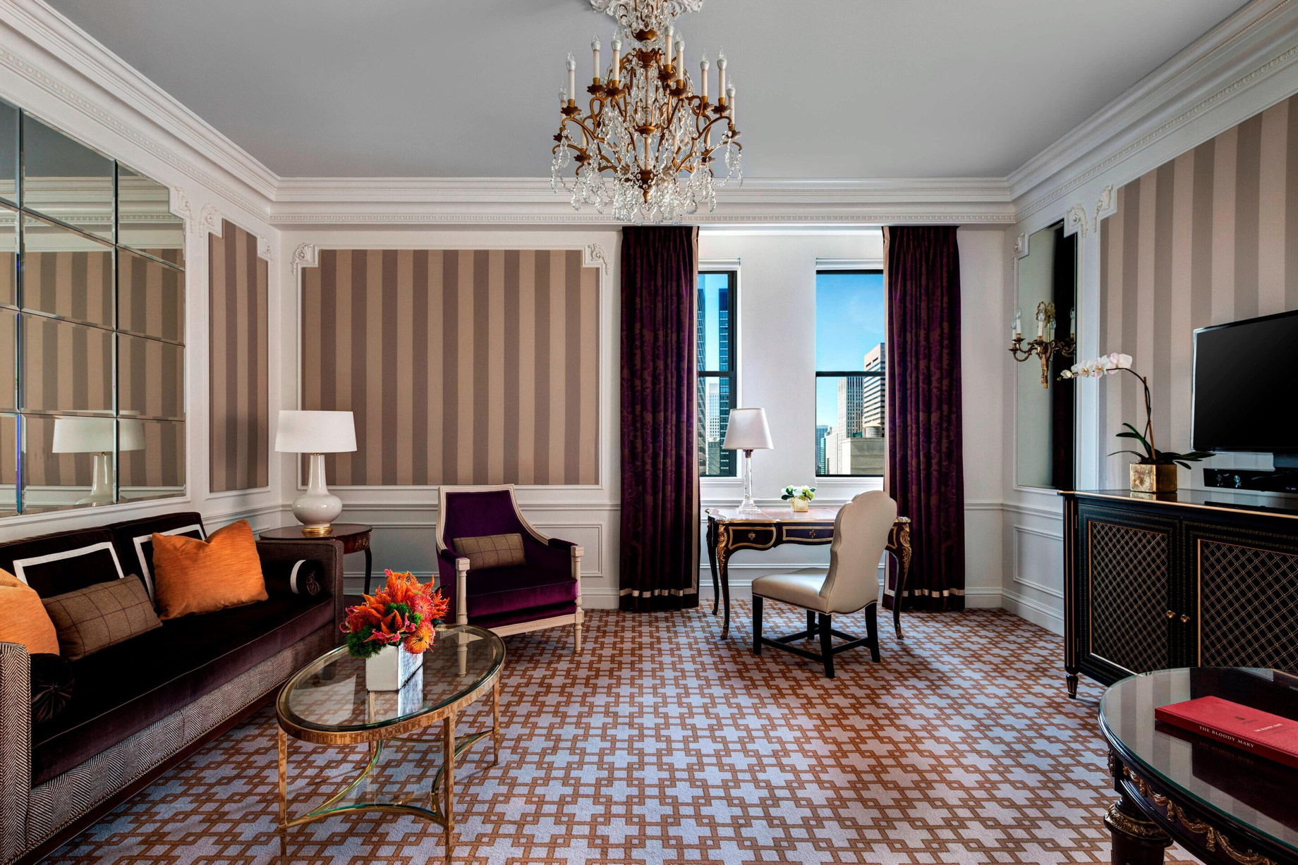 The St. Regis New York Hotel – New York, NY, USA – Madison Suite Living Area