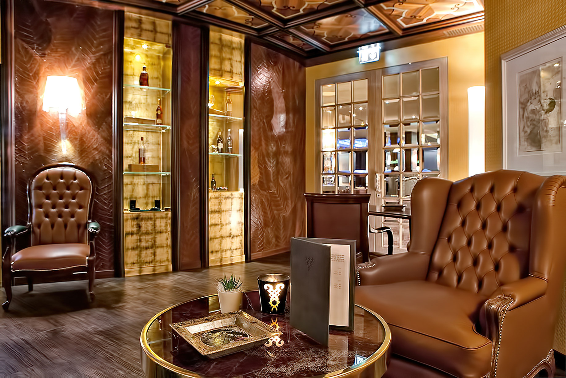 Tschuggen Grand Hotel – Arosa, Switzerland – Cigar Lounge