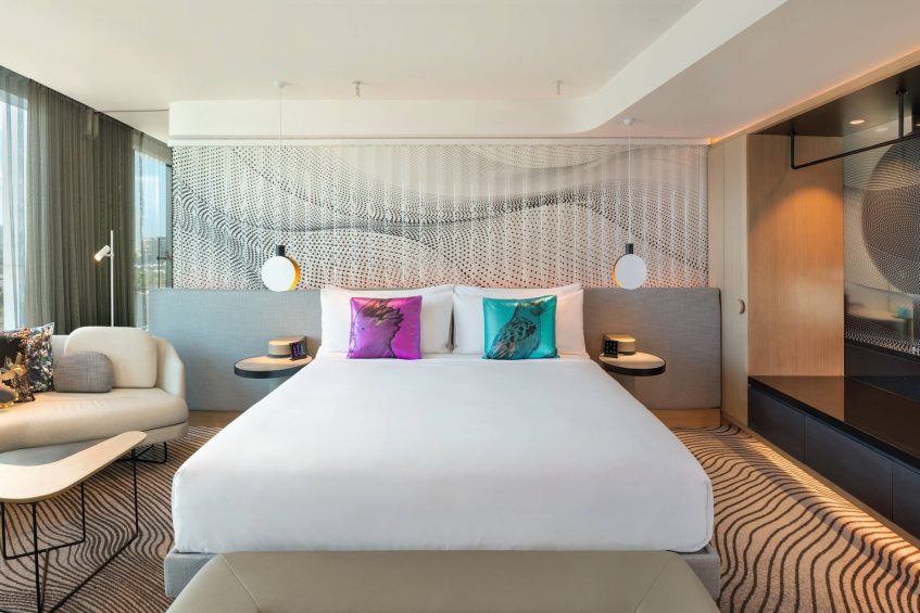 W Brisbane Hotel - Brisbane, Australia - Suite Bedroom