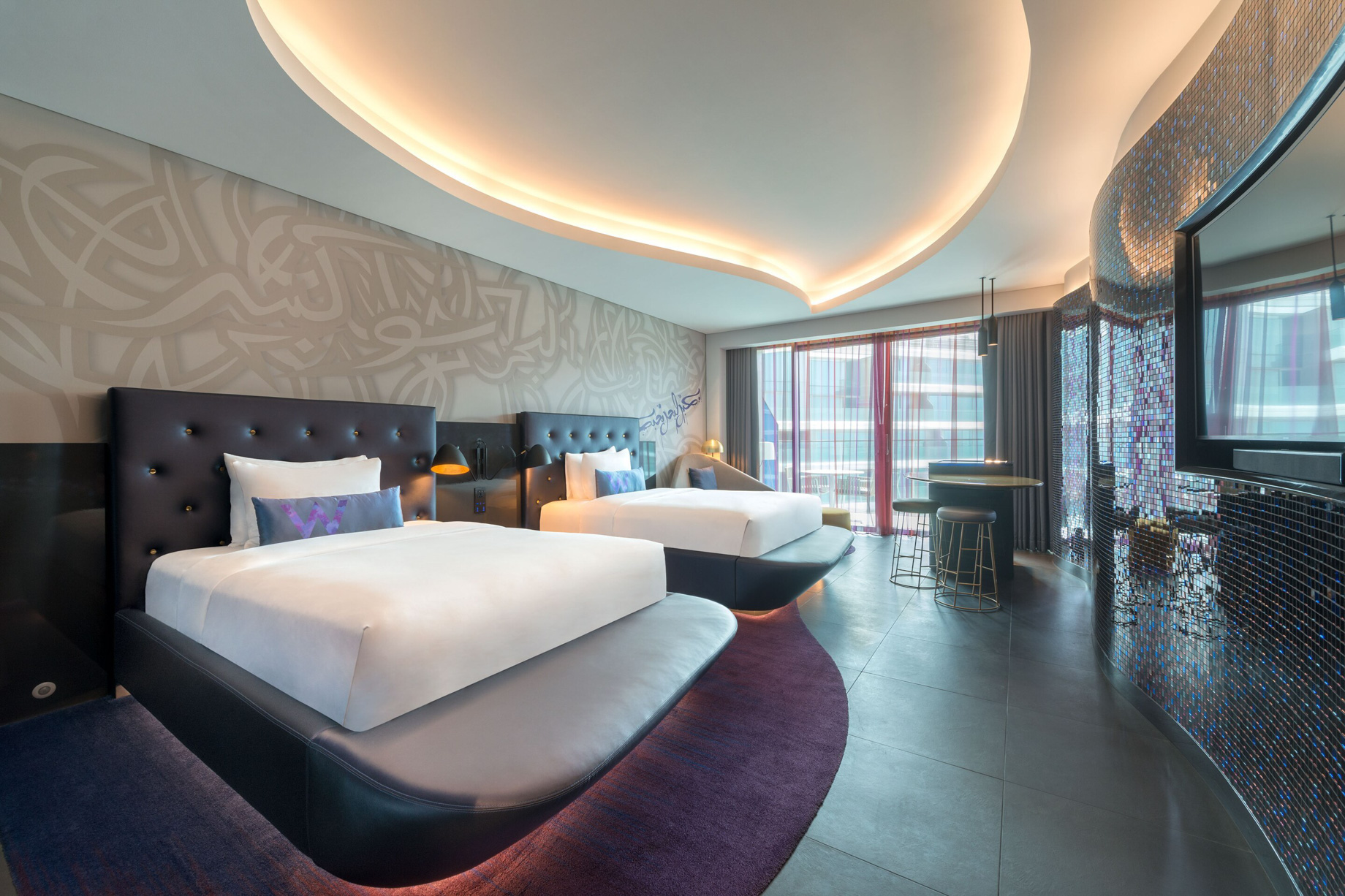 W Dubai The Palm Resort – Dubai, UAE – Double Wonderful Guest Room