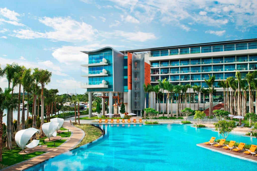 W Singapore Sentosa Cove Hotel - Singapore - WET Pool