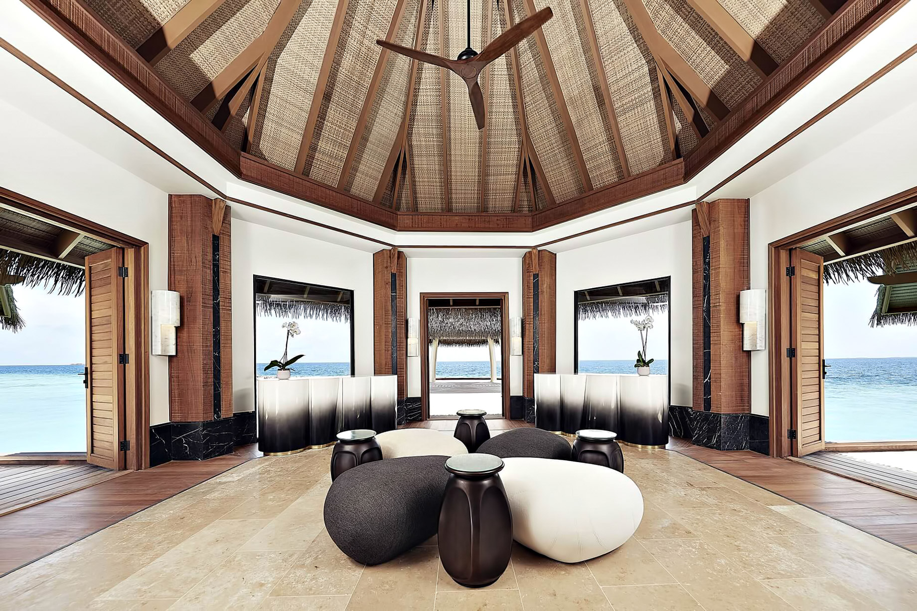 Waldorf Astoria Maldives Ithaafushi Resort - Ithaafushi Island, Maldives - Spa and Wellness Center Reception