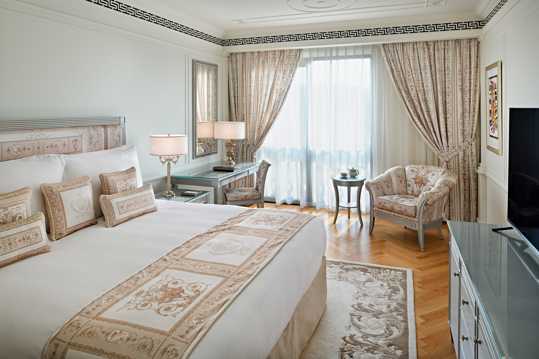 Palazzo Versace Dubai Hotel – Jaddaf Waterfront, Dubai, UAE – 2 Bedroom Residence Bedroom
