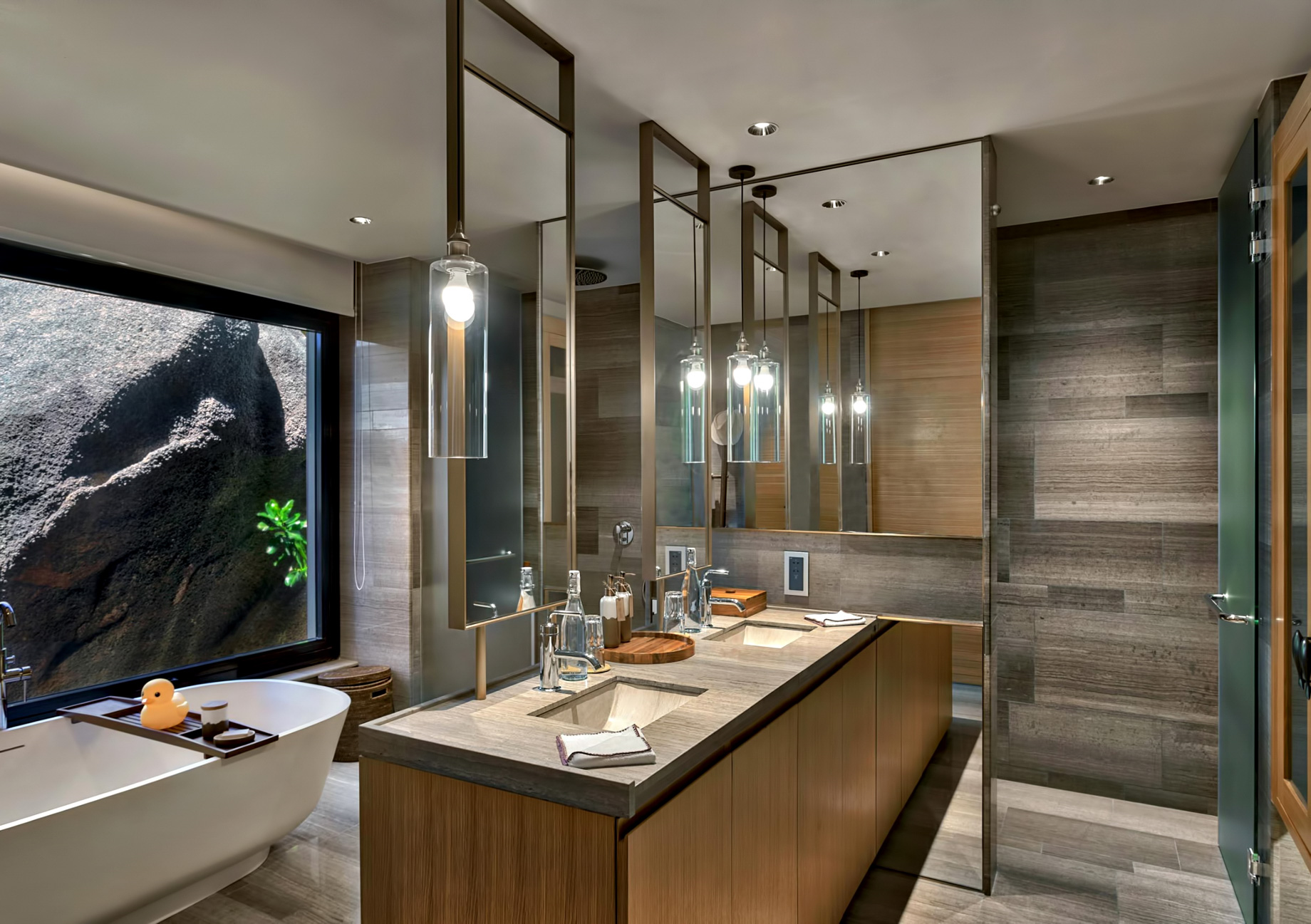 Six Senses Zil Pasyon Resort – Felicite Island, Seychelles – Four Bedroom Residence Bathroom