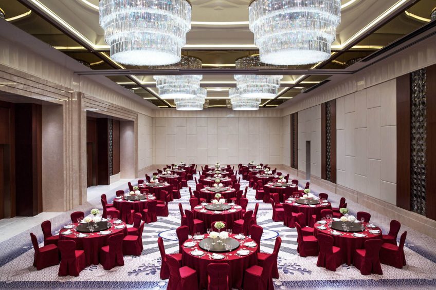 The St. Regis Chengdu Hotel - Chengdu, Sichuan, China - Astor Ballroom Wedding Reception