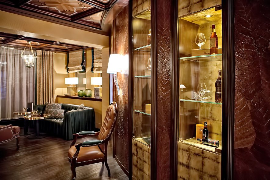 Tschuggen Grand Hotel - Arosa, Switzerland - Cigar Lounge