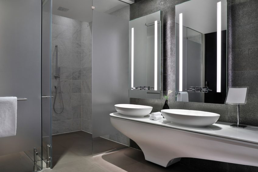 W Abu Dhabi Yas Island Hotel - Abu Dhabi, UAE - Fantastic Suite Bathroom Vanity