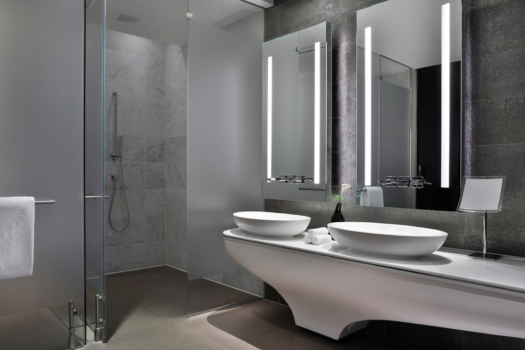 W Abu Dhabi Yas Island Hotel – Abu Dhabi, UAE – Fantastic Suite Bathroom Vanity