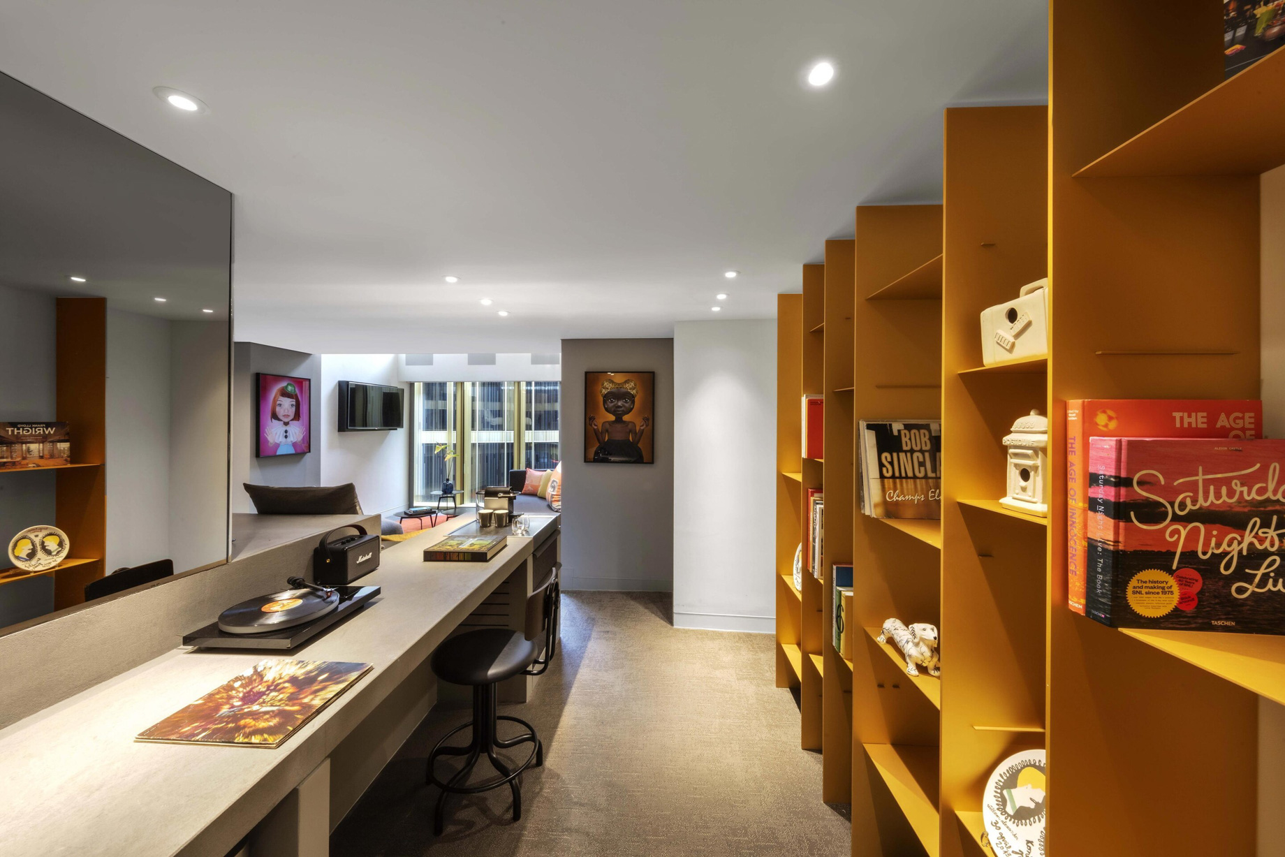 W Amsterdam Hotel - Amsterdam, Netherlands - Marvelous Exchange One Bedroom Loft Office