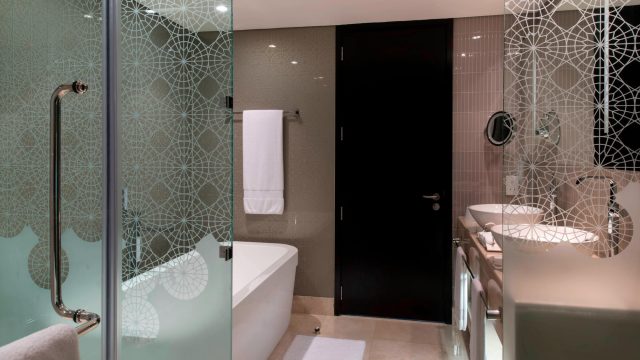 W Doha Hotel - Doha, Qatar - WOW Suite Bathroom