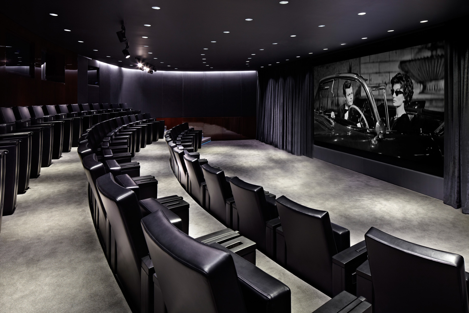 Bvlgari Hotel London - Knightsbridge, London, UK - The Cinema