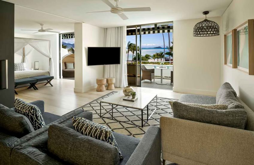 InterContinental Hayman Island Resort - Whitsunday Islands, Australia - Two Bedroom Pool Ocean View Suite Lounge Area