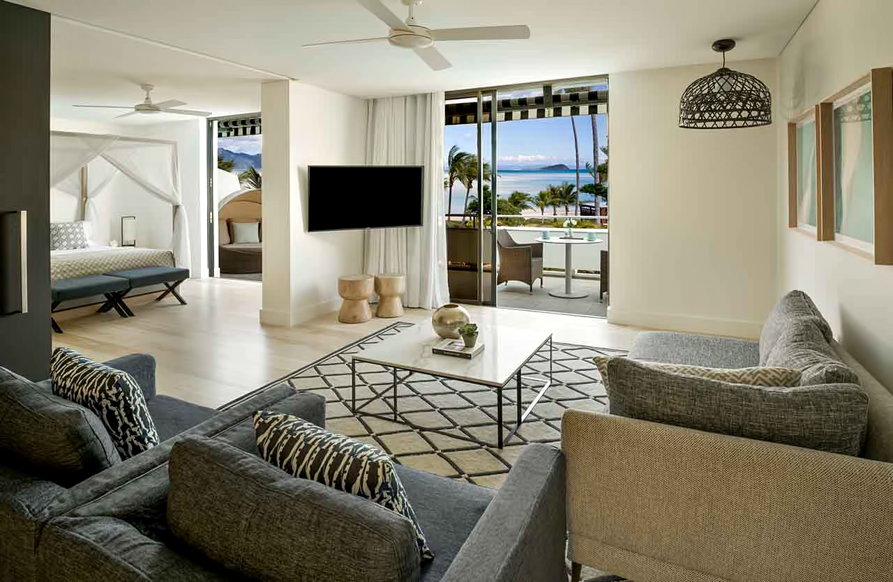 InterContinental Hayman Island Resort – Whitsunday Islands, Australia – Two Bedroom Pool Ocean View Suite Lounge Area