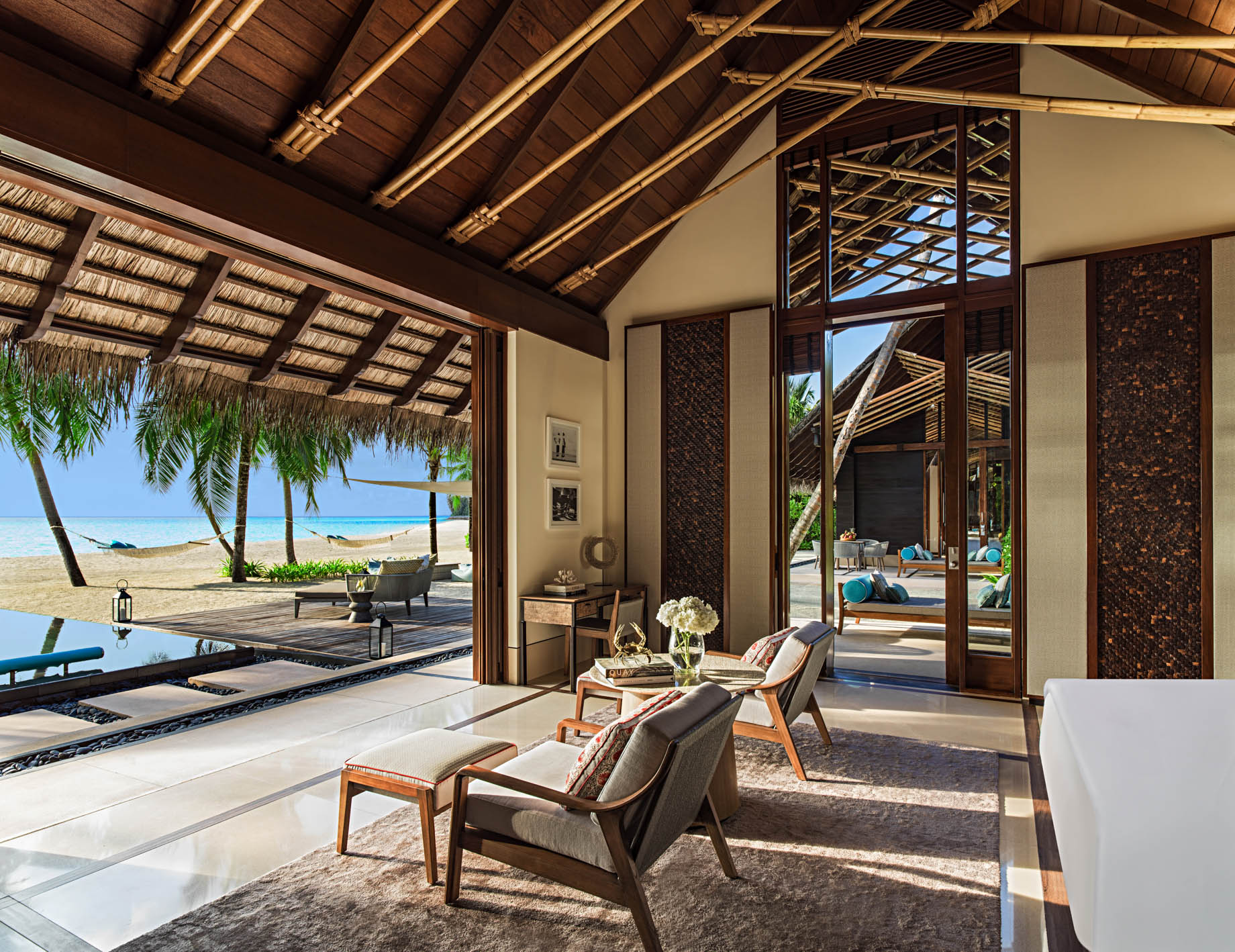 One&Only Reethi Rah Resort – North Male Atoll, Maldives – Two Villa Residence Master Bedroom