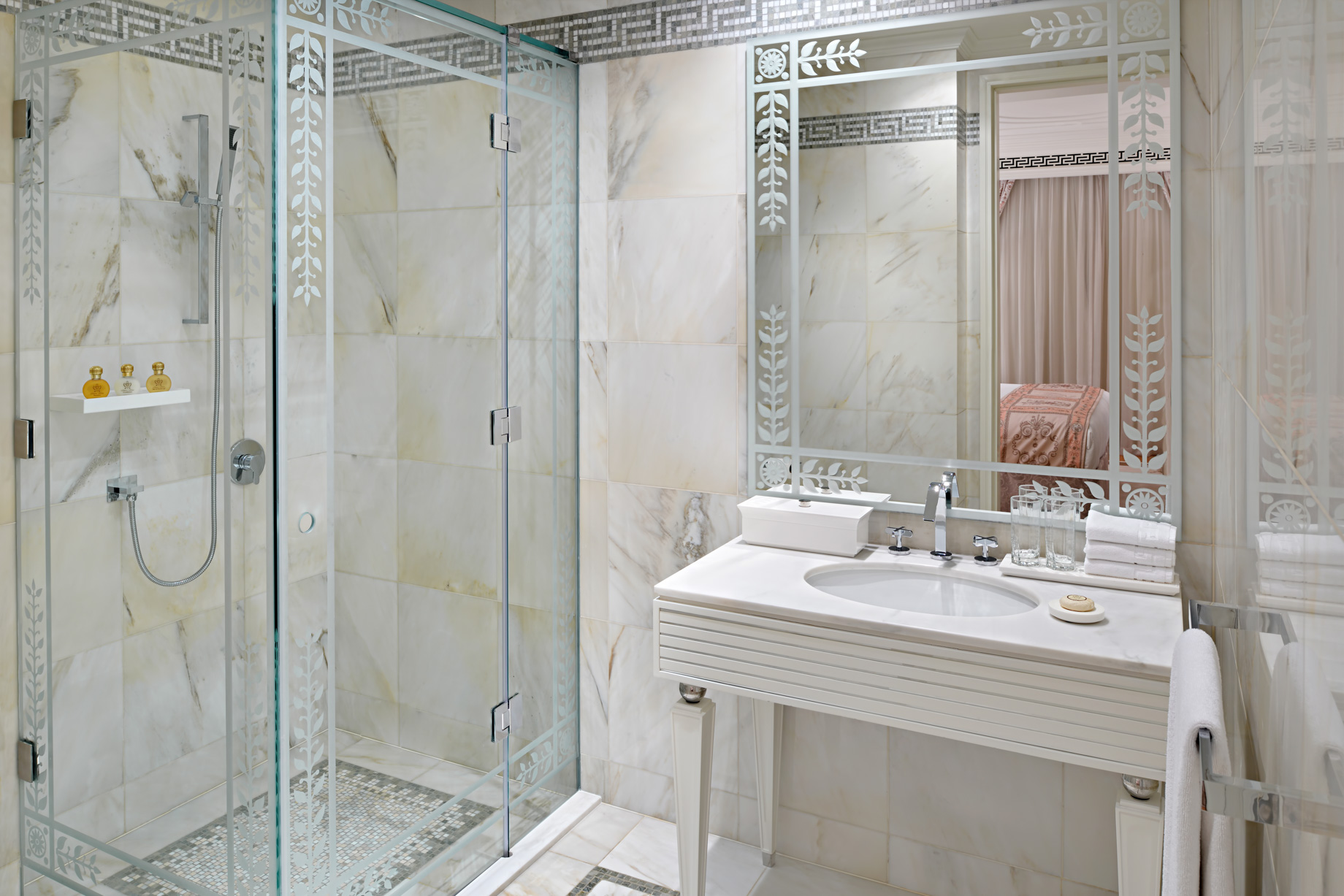 Palazzo Versace Dubai Hotel – Jaddaf Waterfront, Dubai, UAE – 2 Bedroom Residence Bathroom